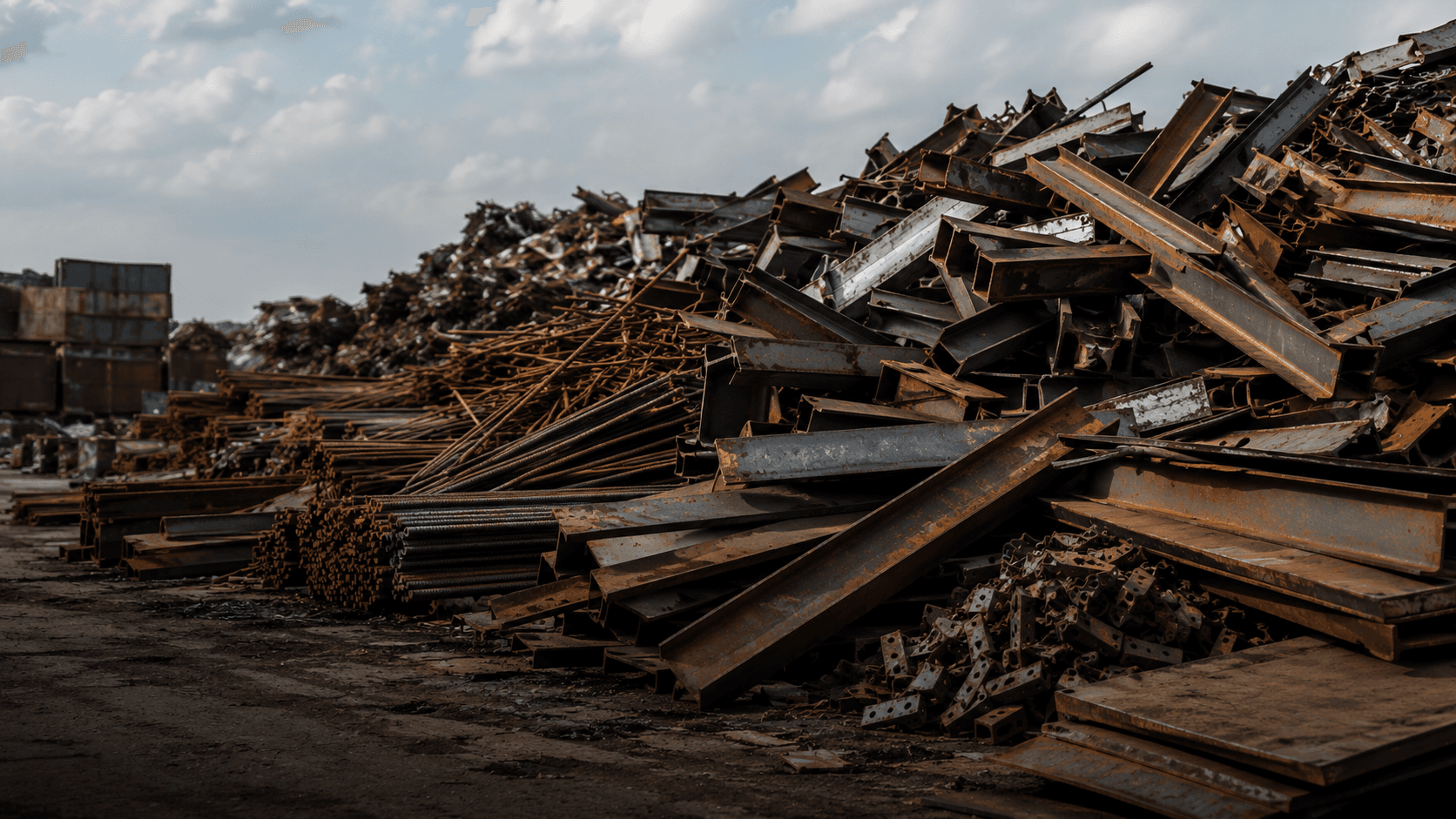 Iron Steel — metal scrap material