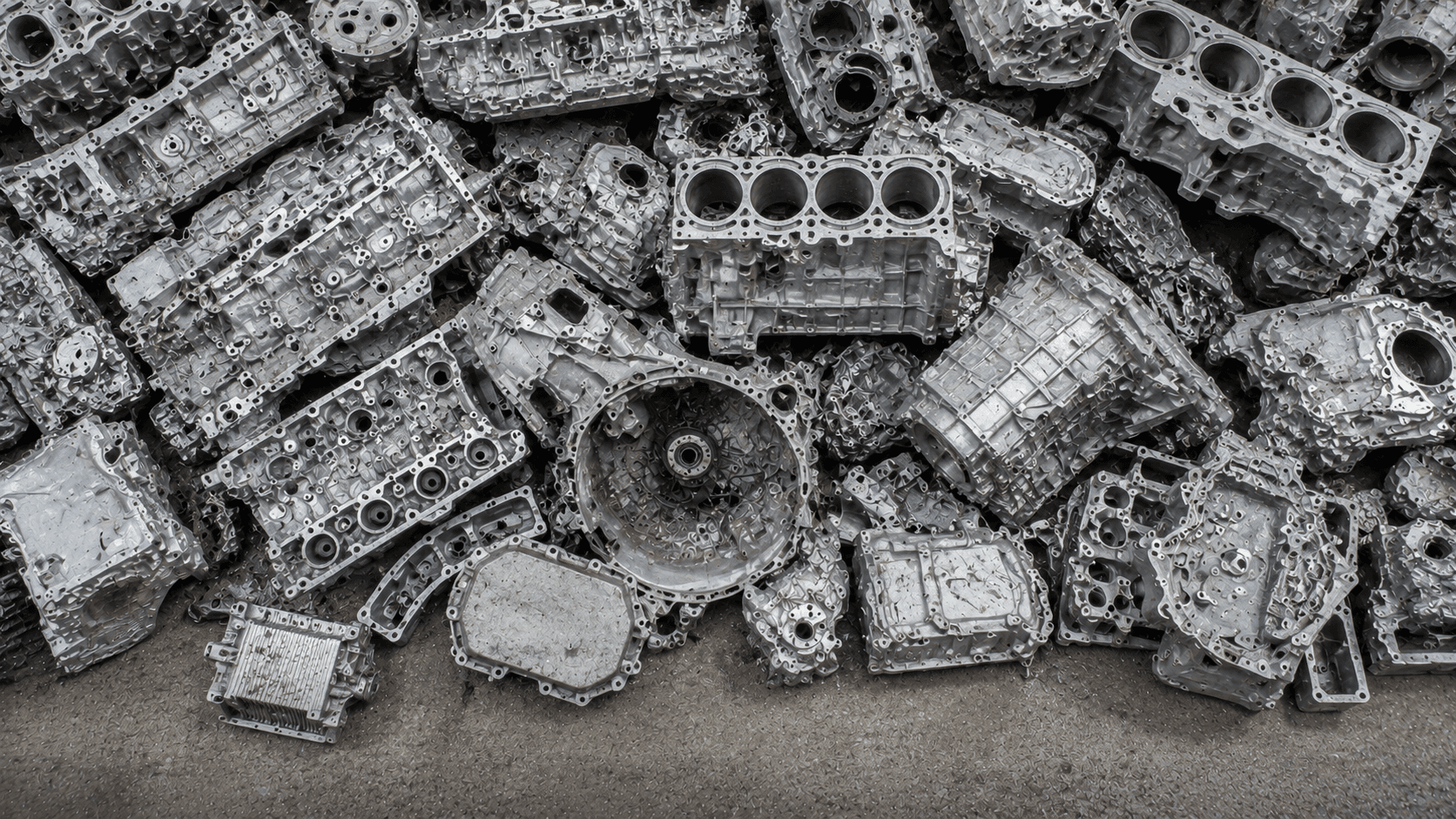 Aluminium Motor Parts — metal scrap material