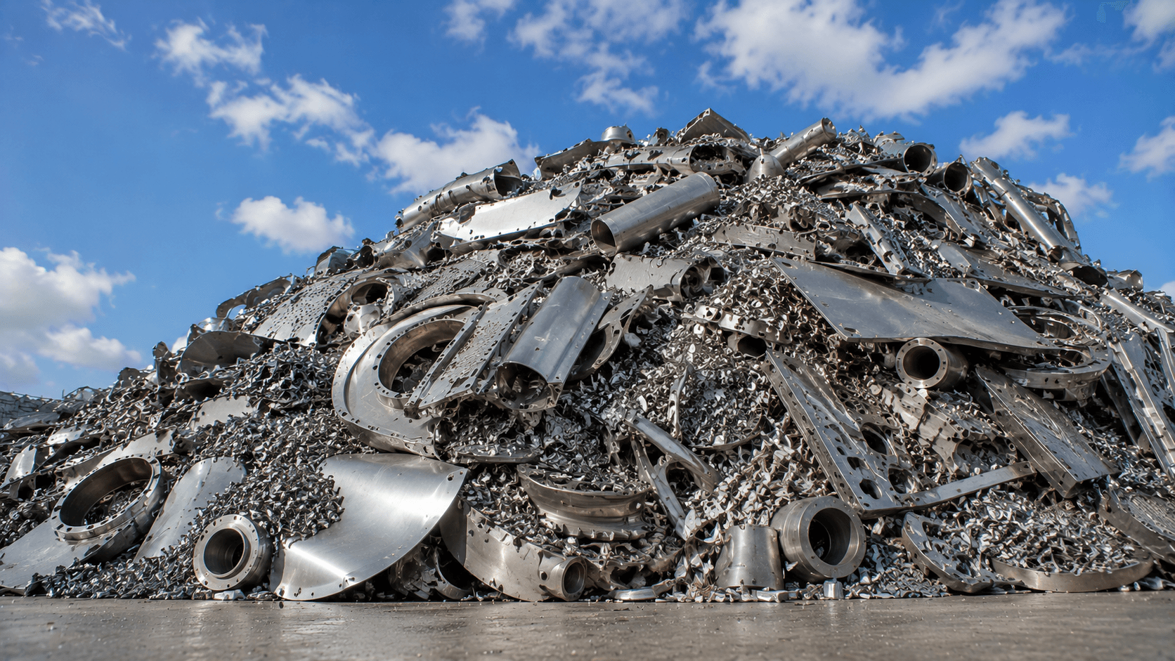 Titanium Scrap — metal scrap material